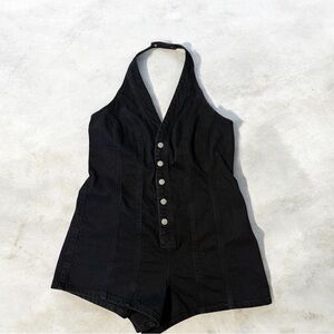 Universal Thread ( NWT )Black Halter Romper size 14 , so cute , for womens ,